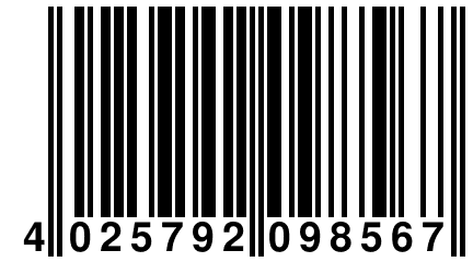4 025792 098567