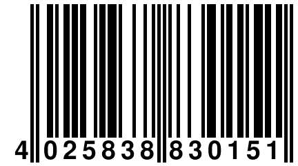 4 025838 830151