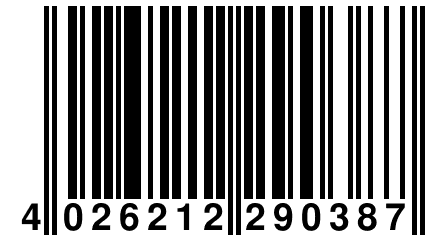 4 026212 290387