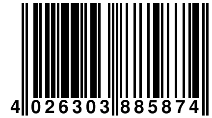 4 026303 885874