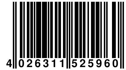 4 026311 525960