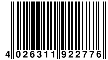 4 026311 922776