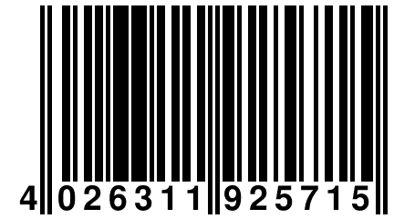 4 026311 925715