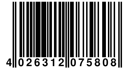 4 026312 075808