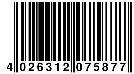 4 026312 075877