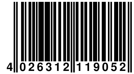 4 026312 119052