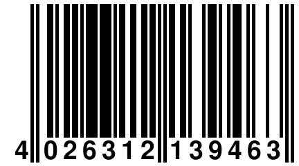 4 026312 139463