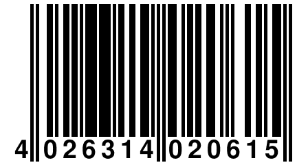 4 026314 020615