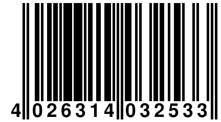 4 026314 032533