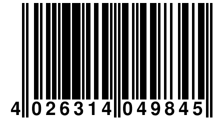 4 026314 049845