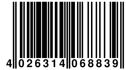 4 026314 068839