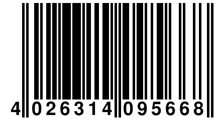 4 026314 095668