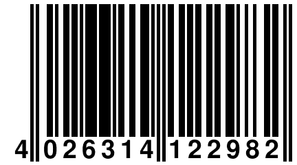 4 026314 122982
