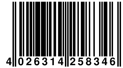 4 026314 258346