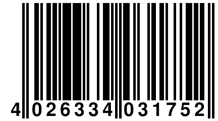 4 026334 031752