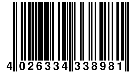 4 026334 338981