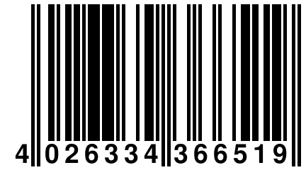 4 026334 366519