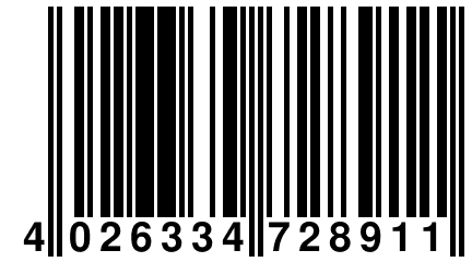 4 026334 728911