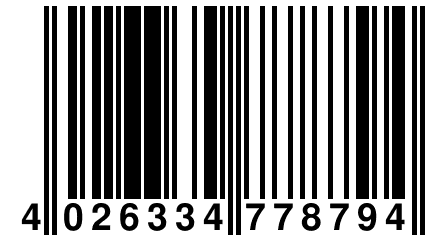 4 026334 778794