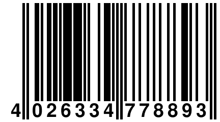 4 026334 778893
