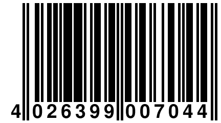 4 026399 007044