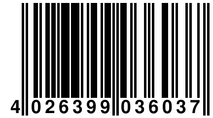 4 026399 036037