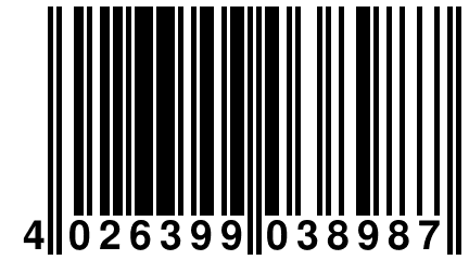 4 026399 038987