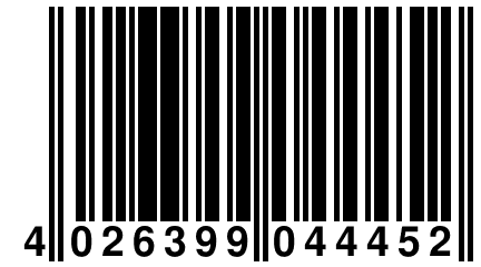 4 026399 044452