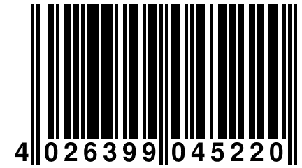 4 026399 045220