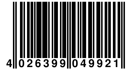 4 026399 049921