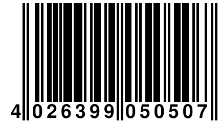 4 026399 050507