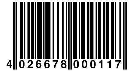 4 026678 000117