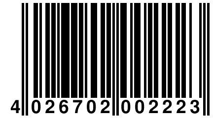 4 026702 002223