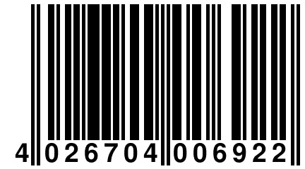 4 026704 006922