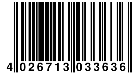 4 026713 033636