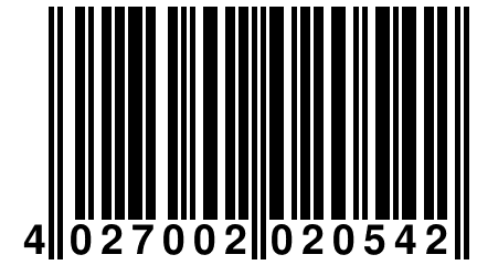 4 027002 020542