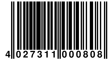 4 027311 000808