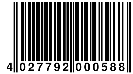 4 027792 000588