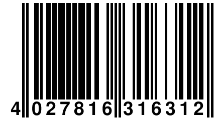 4 027816 316312