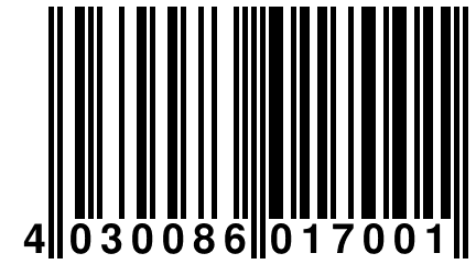 4 030086 017001