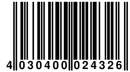 4 030400 024326