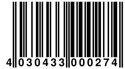 4 030433 000274