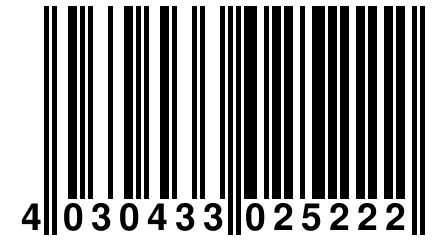 4 030433 025222