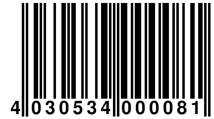 4 030534 000081