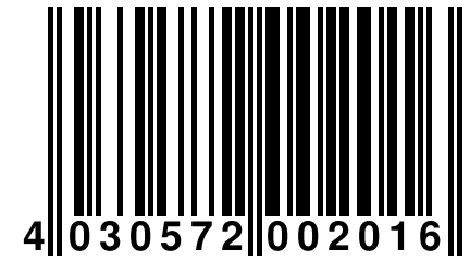 4 030572 002016