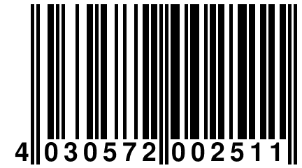 4 030572 002511