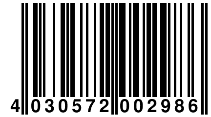 4 030572 002986