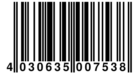 4 030635 007538
