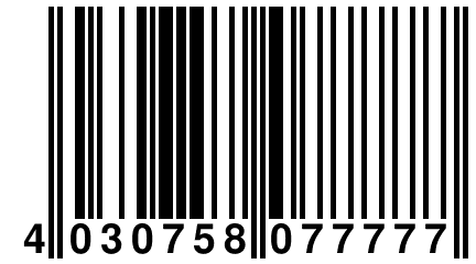 4 030758 077777