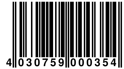 4 030759 000354